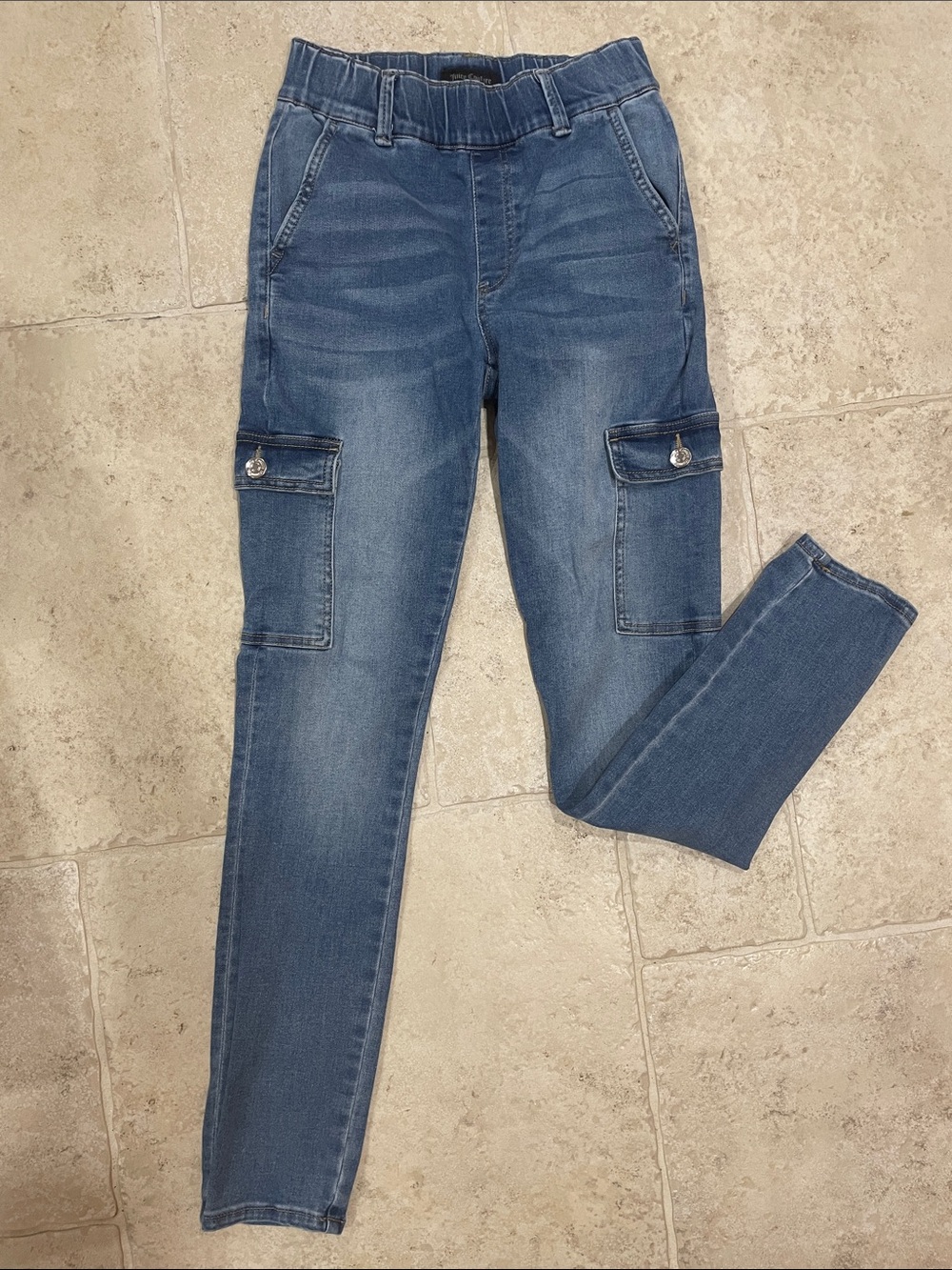 Juicy Couture Cargo jeans with Elastic Waist